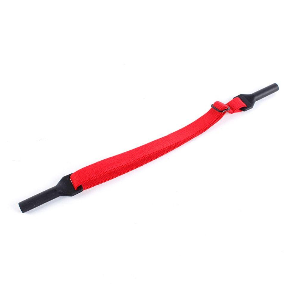 Brillen Zubehör Brillenband Halter Abnehmbare Sonnenbrillen Seil Elastisches Brillenband rot