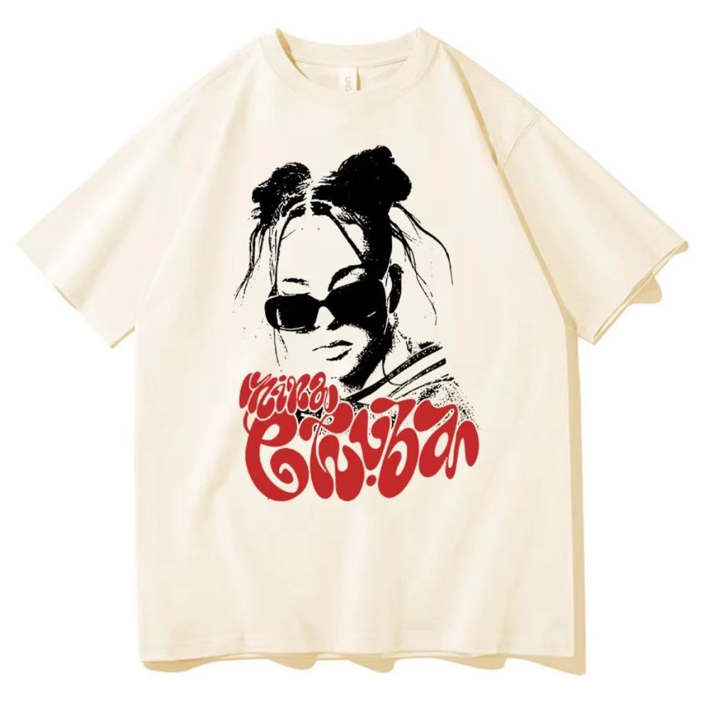 2026 Nina Chuba Gothic Baumwolle Herren Damen T-Shirt Hohe Qualität Sommer Streetwear T-Shirts Rundhals Mode Lässig Große Größe Druck Kleidung 4XL