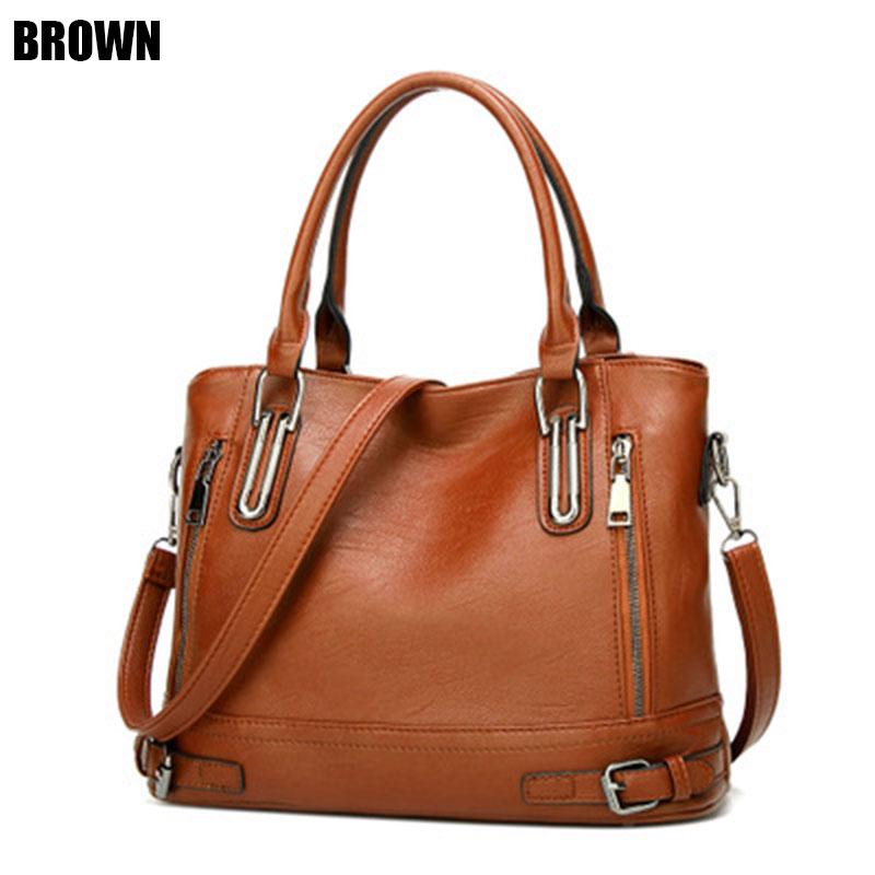 COBOY Handtaschen Luxus Frauen Messenger Taschen Bolsa Feminina frauen Schulter Taschen None braun
