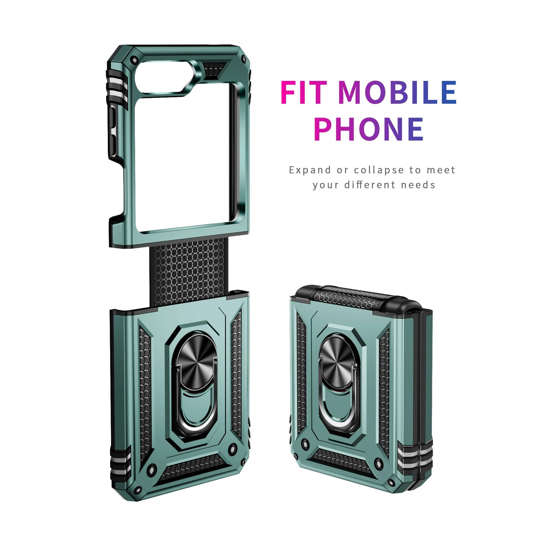 Für Samsung Z Flip5 Zflip5 5G Fallschutz Stoßfestes Case für Samsung Galaxy Z Flip 5 Flip5 Handyzubehör Armor Cover for Samsung Z Flip 5