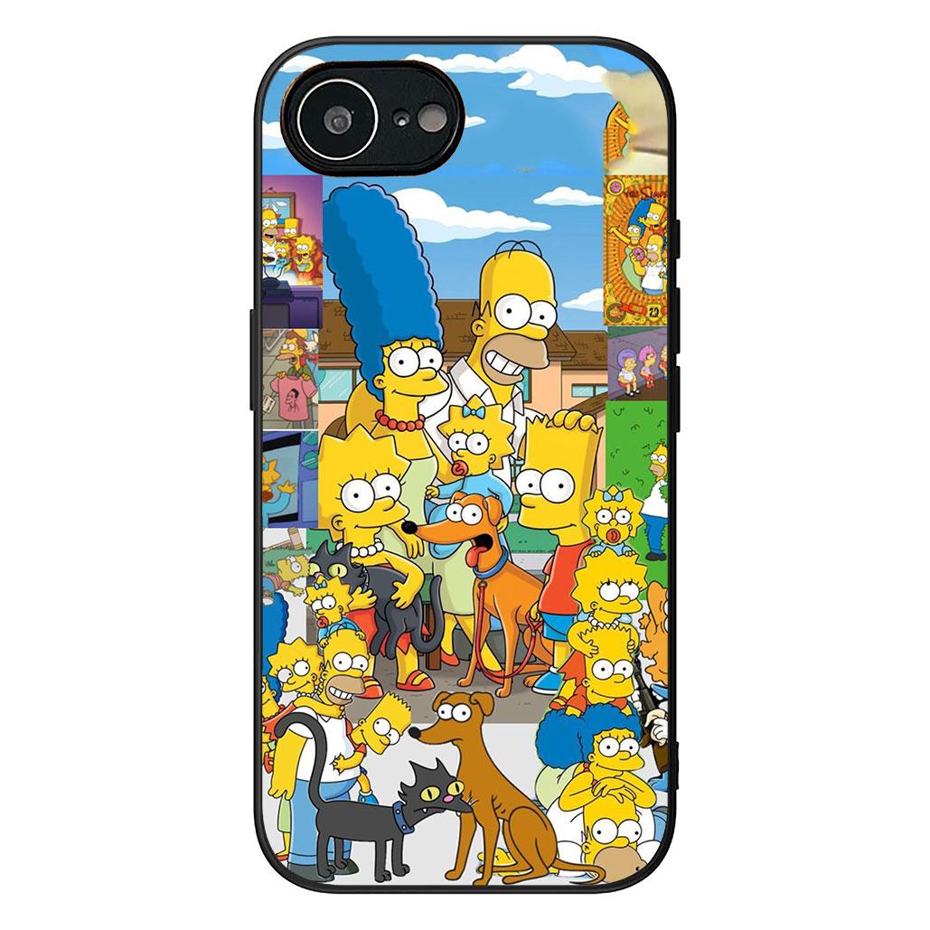 S-Simpsons Comics Bart Handyhülle für Apple iPhone 12 13 Mini XS 11 Pro Max 7 8 Plus + XR 8+ X SE 2020 SE3 Schutzhülle iPhone XR