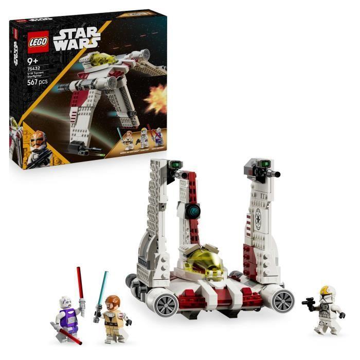 LEGO Star Wars 75432 The Clone Wars V-19 Torrent Jäger - Bauset ab 9 Jahren