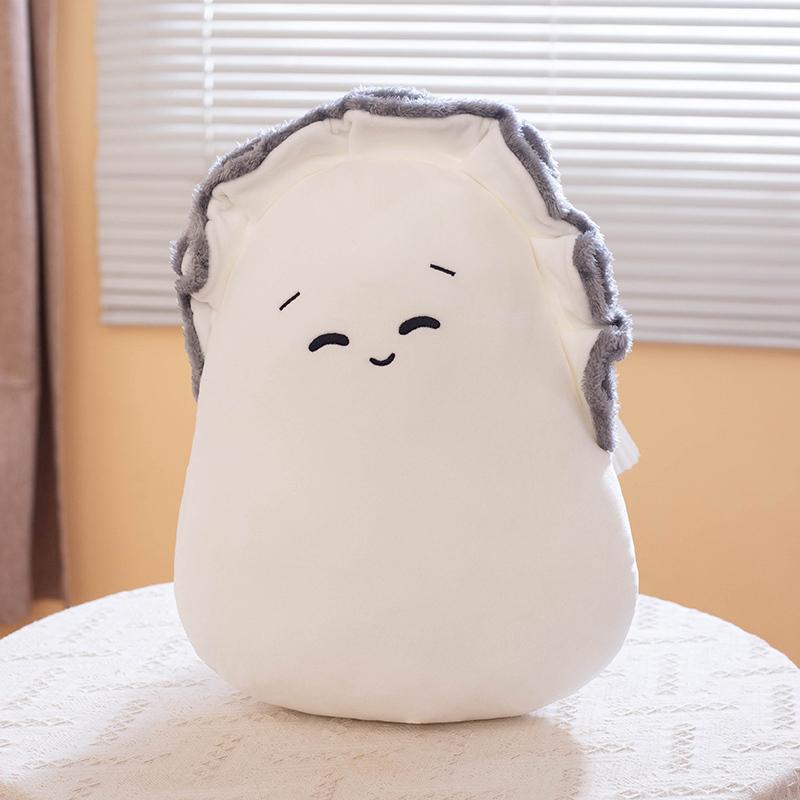 Gefülltes Plus Austern Ausdrucksspielzeug Kissen Lustige Cartoon Taschenanhänger Weiche Puppen Jungen Mädchen Geburtstag Weihnachtsgeschenke Heimdeko 10cm pendant
