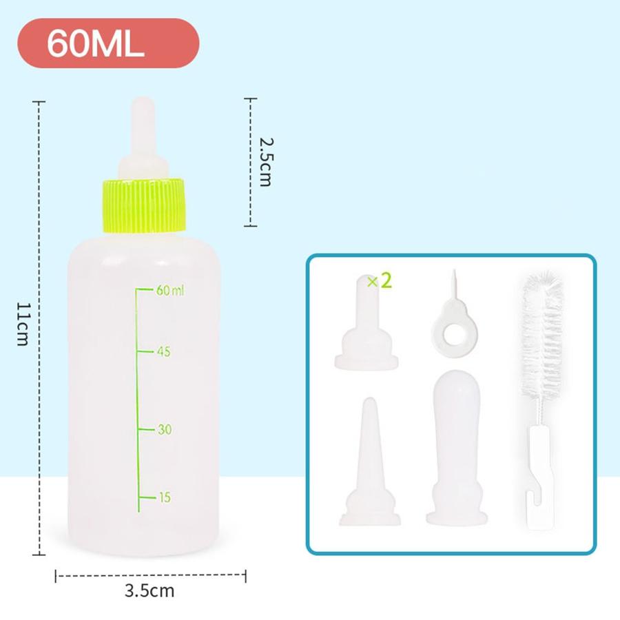 1PC Haustier Baby und Katze Fütterung Gerät Schnuller Neugeborenen Super Welpen Flasche Spezielle Weiche Schnuller