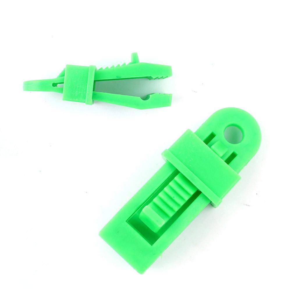 5/10/15/20 Stück Planenklemme, Markise, Zelt, Baldachin, Klemme, Clip, Snap, Segeltuch, Anker, Greifer, Wohnwagen, Backengriff, Falle, Befestigungshaken, Windseil-Schnallen 5 Pcs grün
