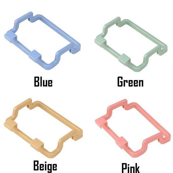 Müll Rack Lagerung Müll Tasche Halter Schrank Tür Zurück Küche Müll Müll Tasche Schrank Hängen Müll Rack Küche Orgnizer beige