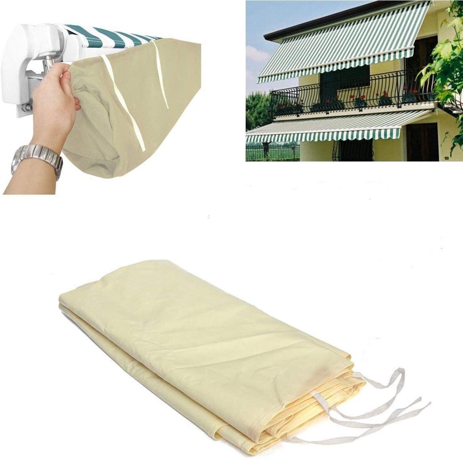 Wasserdichte Hülle für Markisen, für Markisen und Gartenmarkisen, Zelt-Aufbewahrungstasche beige