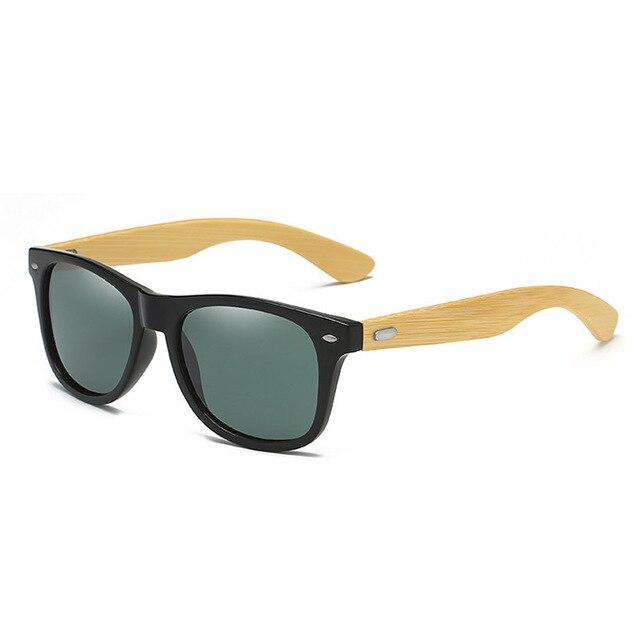 Bambus Sonnenbrille Männer Frauen Reise Brille Sonnenbrille Vintage Holz Bein Brillen Mode Marke Design Sonnenbrille Männlich Weiblich