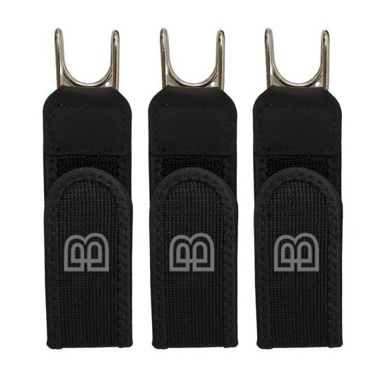 Schnallenloser Gürtel Elastisch Verstellbar Fauler Gürtel Klettverschluss Design Dehnbarer Bund Fauler Bequemer Gürtel 3pcs
