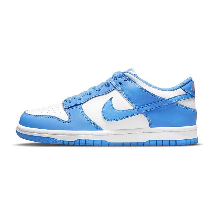Nike Dunk Low GS University Blue Kinder-Sneaker Weiß CW1590-103 40