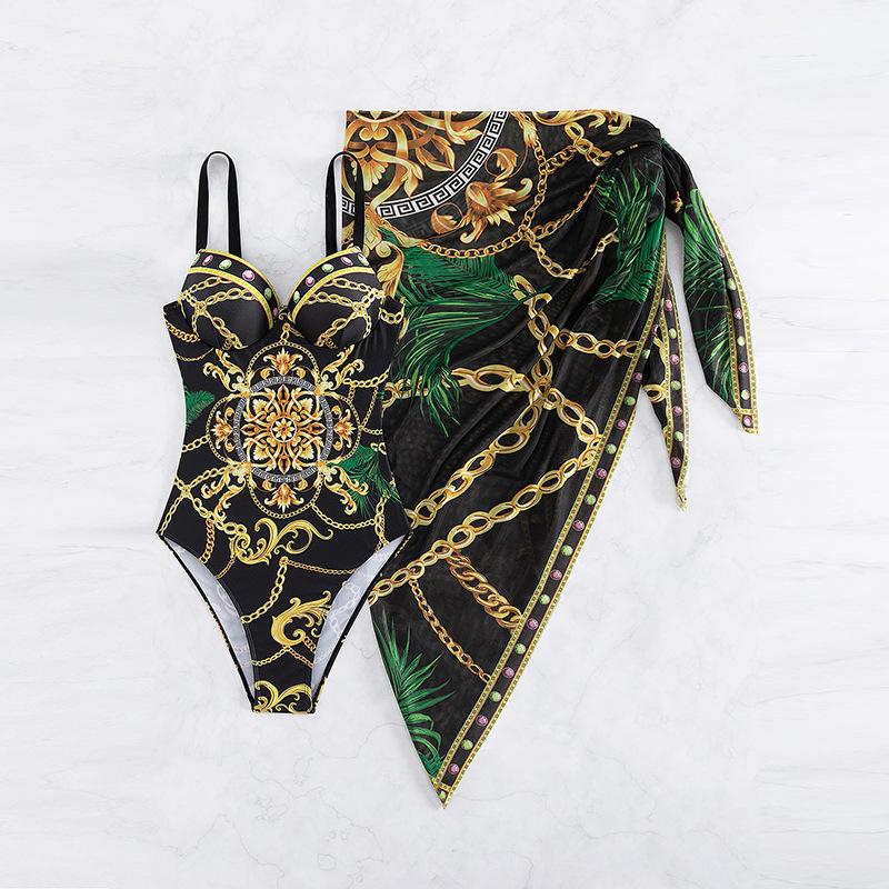 Damen 2-teiliger Bikini Sexy Hohe Taille 2025 Badeanzug Strandbademode Weiblich Sommer Badeanzug L schwarz