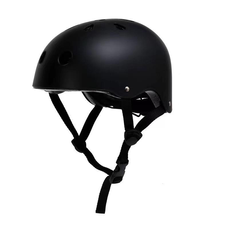 Fahrradhelm MTB Fahrradhelme Elektroroller Fahrradhelm Männer Frauen Kind Casco De Ciclismo Fahrradsicherheitsausrüstung S schwarz
