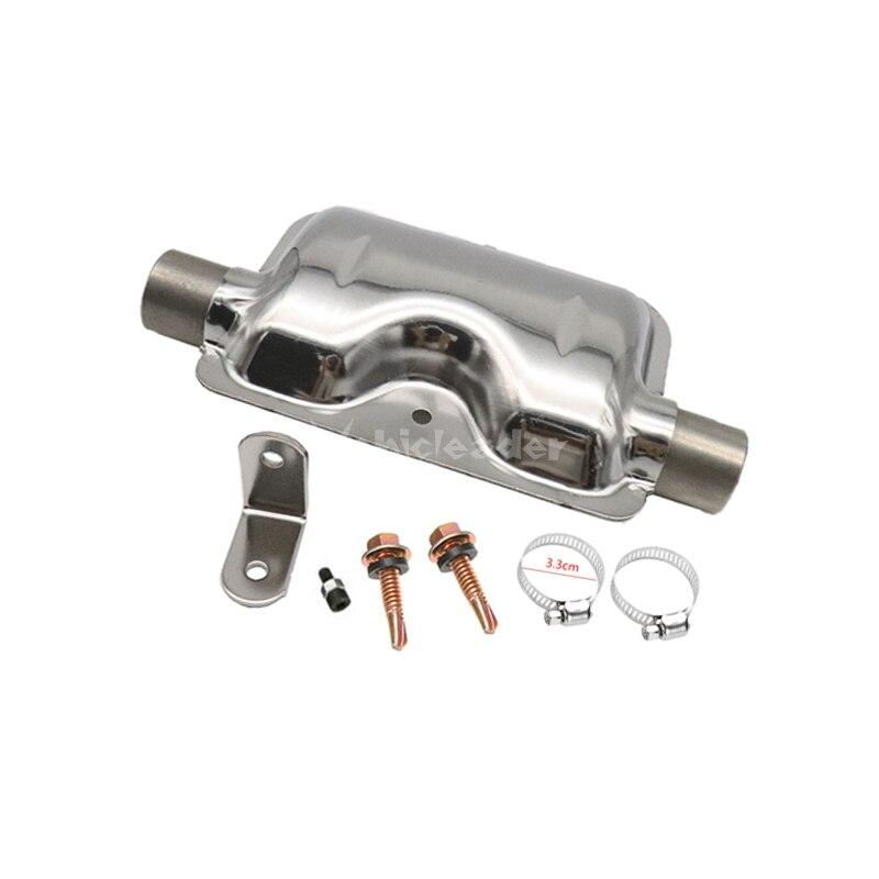 Diesel-Standheizung, 24 mm Abgasschalldämpfer/25 mm Luftfilter/2 Rohr für Luft-Diesel-Heizung für Webasto Ebersbach Exhaust Silencer