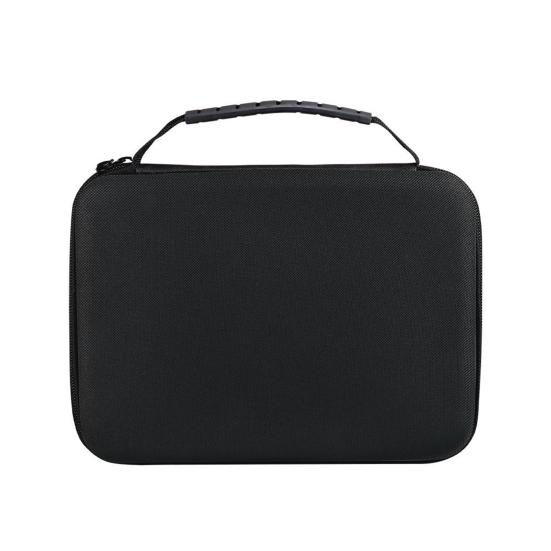Aufbewahrungsbox für Xbox Controller Dual Controller Aufbewahrung mit Reißverschluss-Netztasche Tragbare Hülle Gaming Zubehör schwarz