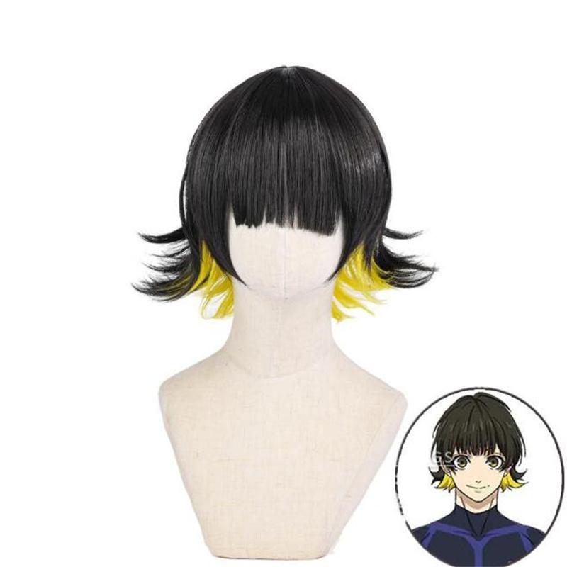 Hochwertige Blue Lock Perücken Bachira Meguru Seishiro Nagi Kurona Ranze Reo Mikage Isagi Yoichi Sae Itoshi ITOSHIRIN Cosplay-Perücke One Size