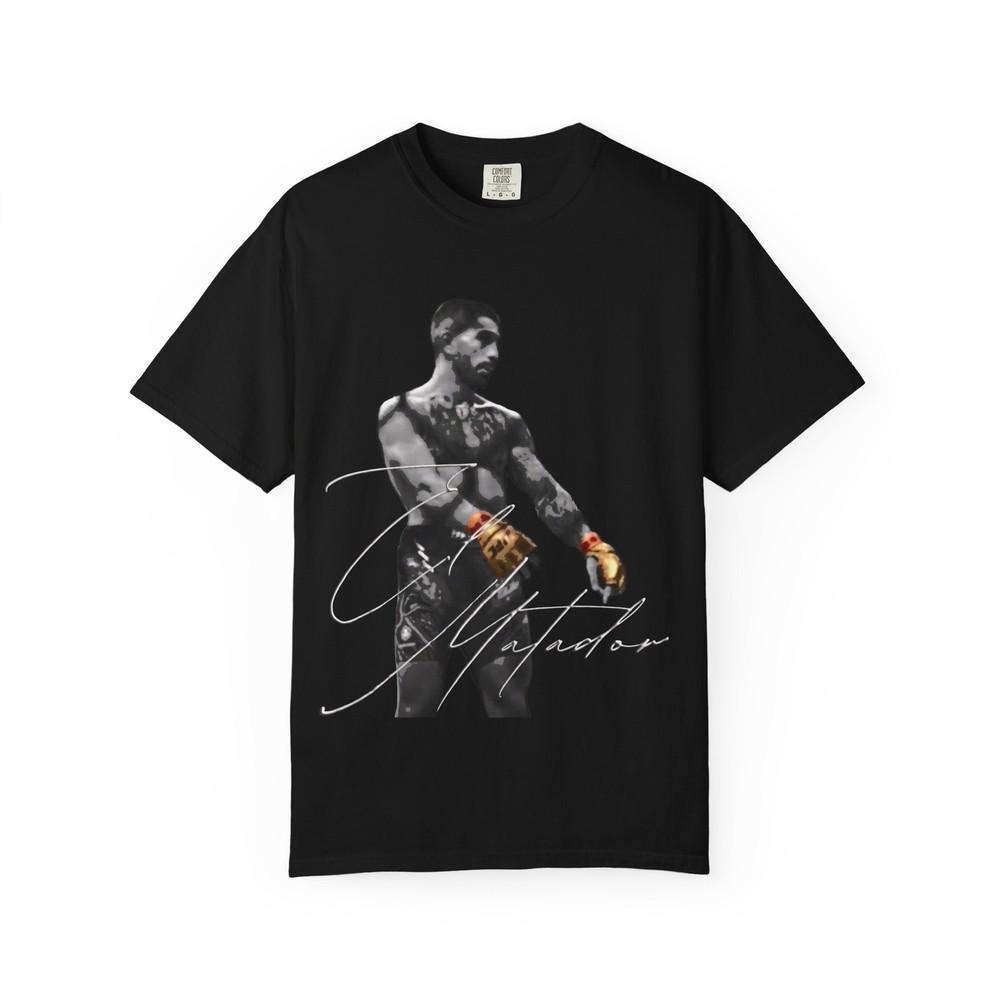 Ilia Topuria Matador Unisex Comfort Colors T-Shirt UFC Geschenk Unisex T-Shirt XXL