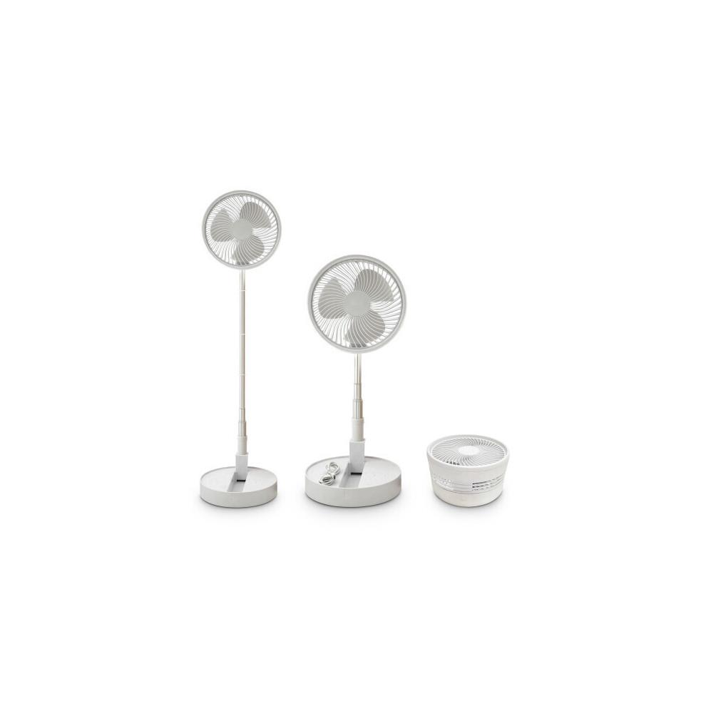 7200mAh Klappbarer Standventilator Wiederaufladbarer Ventilator Tragbarer Ventilator Schreibtisch- und Tischventilator