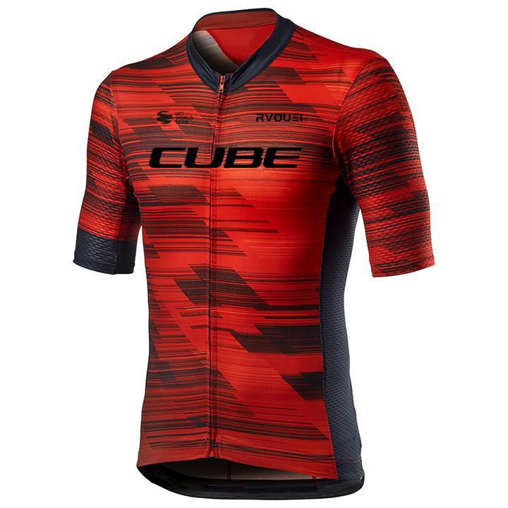 2026 Rvouei Cube Team Radtrikot Sets Kurzarm Sommer Fahrradbekleidung Atmungsaktiv MTB Fahrrad Trägerhose Anzug Maillot Ropa Ciclismo XL