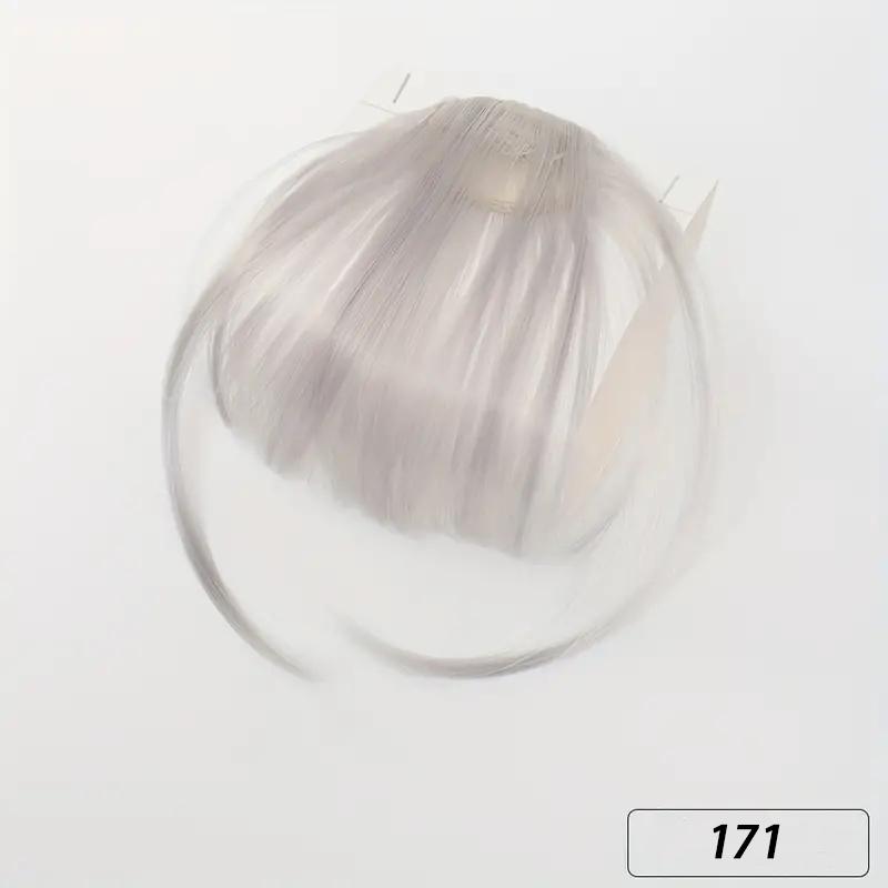 Air Bangs Perücken sind unsichtbar, natürlich und spurlos mit ultradünnem, geradem Pony, der für den regelmäßigen Gebrauch geeignet ist