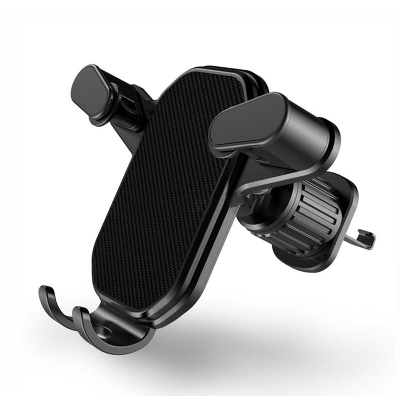 SEAMETAL Handy-Halterung, unterstützt GPS, Schwerkraft, automatische Handy-Halterung, Lüftungshalterung 1pc schwarz