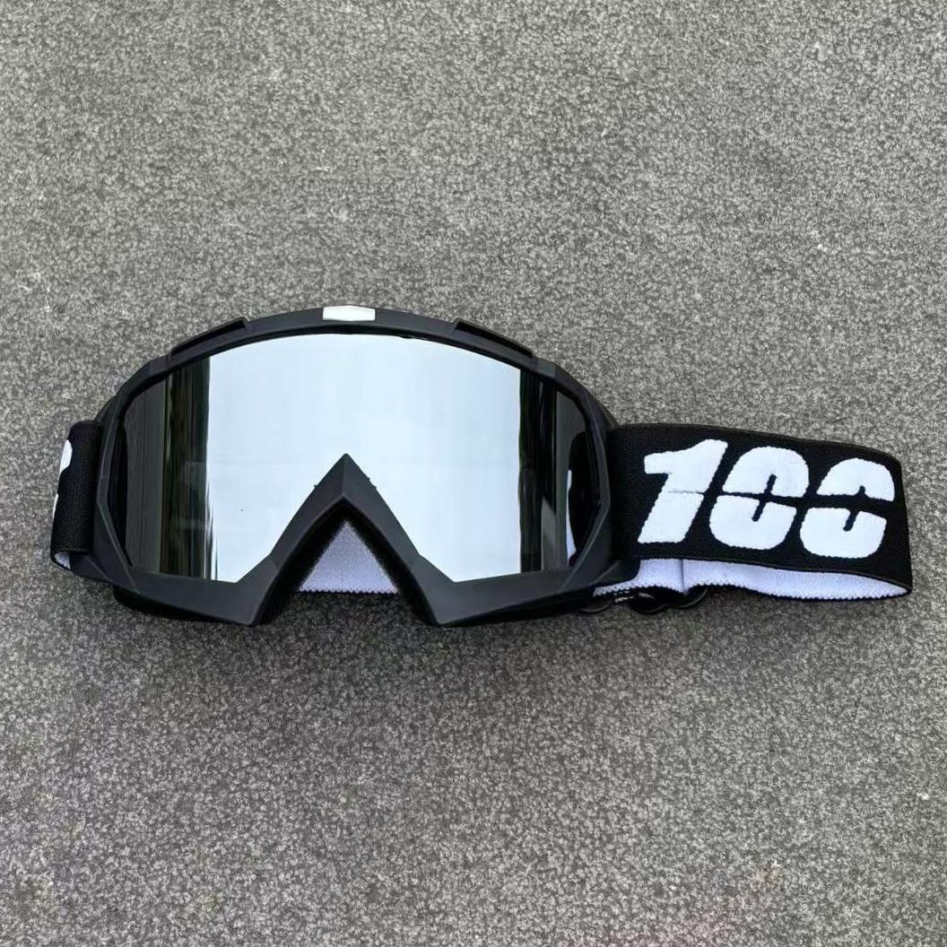 100 Offroad-Brille Motocross-Brille Motorrad-Sonnenbrille Mann MTB ATV Maske Winddichter Schutz Skifahren Radfahren Rennbrille