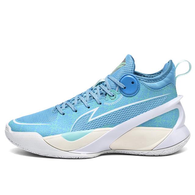 Basketballschuhe für Herren High Top Sneaker Herren Retro Basketballschuhe Atmungsaktiv Trend Herren Sneaker Männliche Laufschuhe 36 white