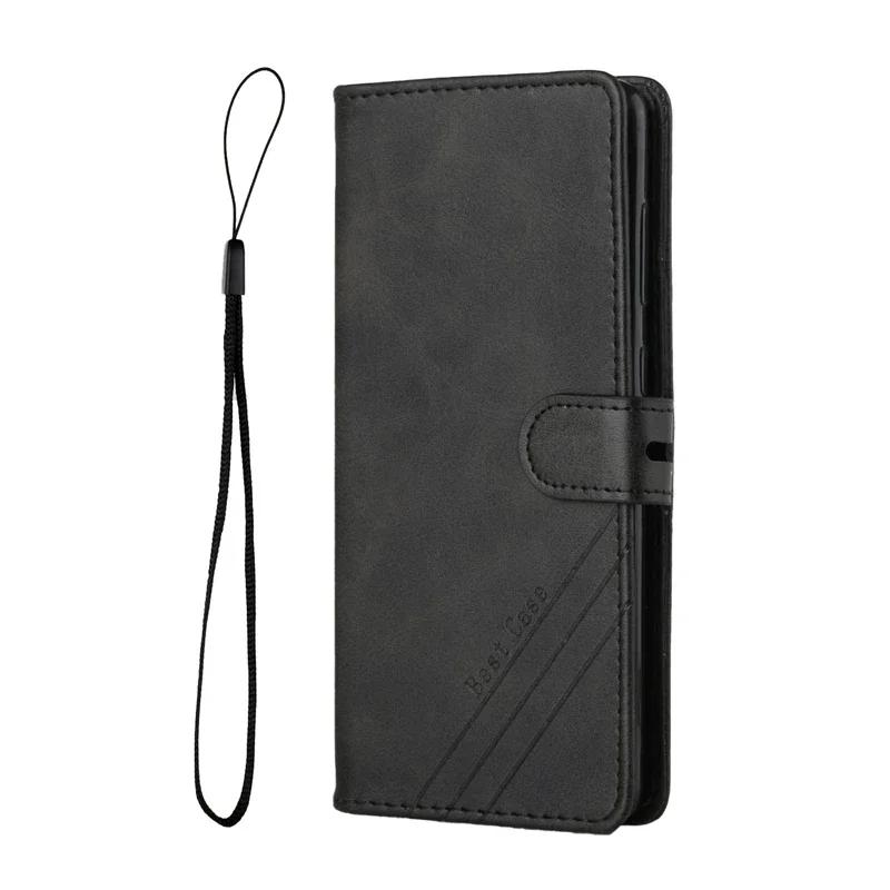 Für Poco C85x C81 Pro Hülle Leder Klapphülle Für Funda Xiaomi Poco C85X PocoC81 C 81 Pro C81X Handyhüllen Geldbörse Buchhülle Etui for Poco C81 Pro schwarz