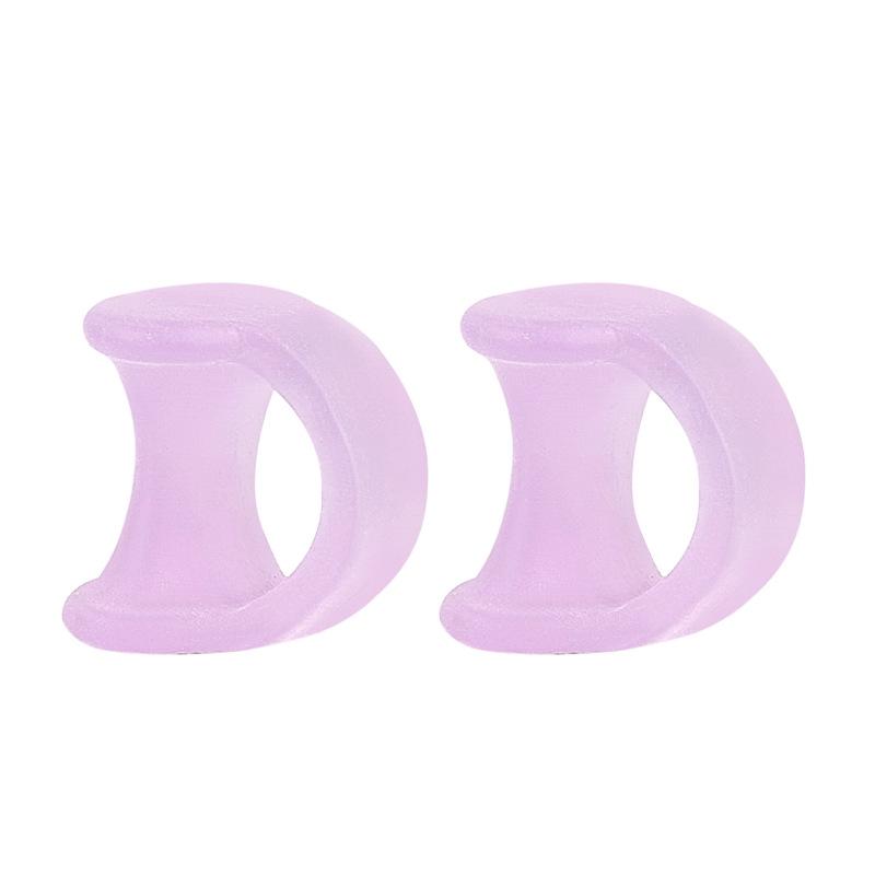 1 paar Zehen Silikon Bunion Schutz Fuß Pflege Orthopädische Zehen Separatoren Finger Toe Separator Korrektur Pad Fuß Pflege Werkzeug 1 Pair violett