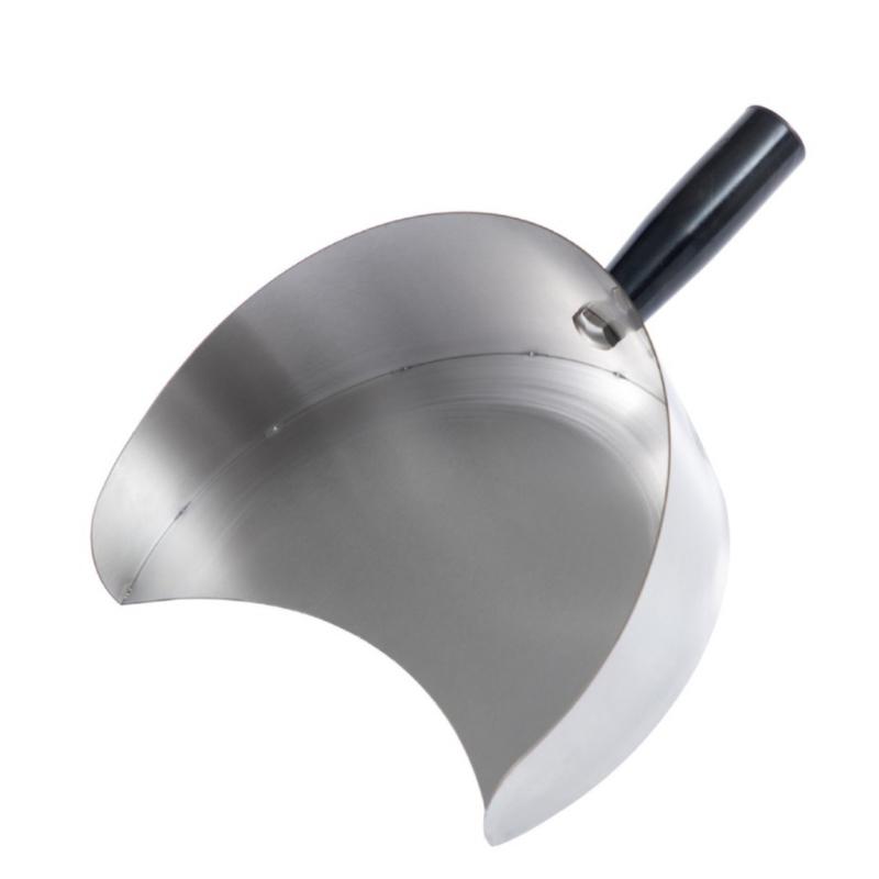 Handheld Fleischauffangpfanne Döner Gyros Schaufel Drehspieß Fleischschaufel Leicht zu reinigen Drehspieß Auffangpfanne 1 gray