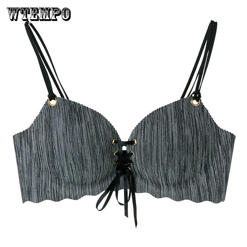 Push Up BHs Frauen Sexy Bandage Büstenhalter Nahtlose Unterwäsche Bralette 80B