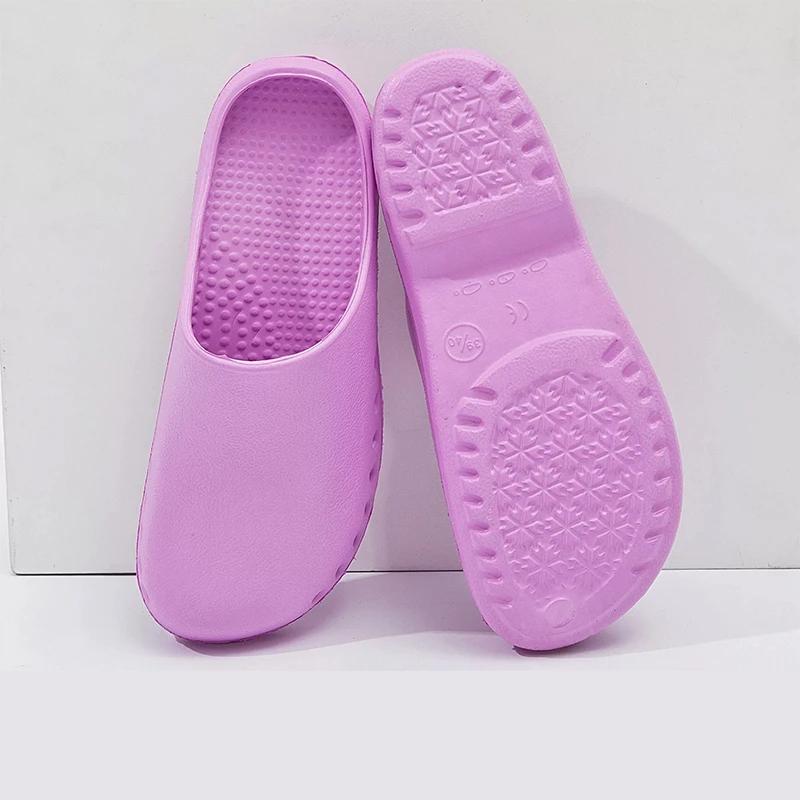Rutschfeste OP-Schuhe Medizinische Clogs Zahnärzte Krankenschwestern Arbeitsschuhe EVA Operationssaal Schutzsandalen für Damen Herren 2441 37-38
