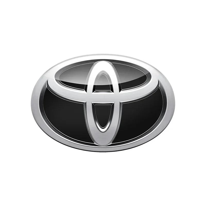 Auto Motorhaube Frontgrill Heckklappe Emblem Abzeichen Lenkrad Logo für toyota RAV4 proado Camry yaris AVALON CHR Vios REIZ 160X108mm(NO160K-2) schwarz