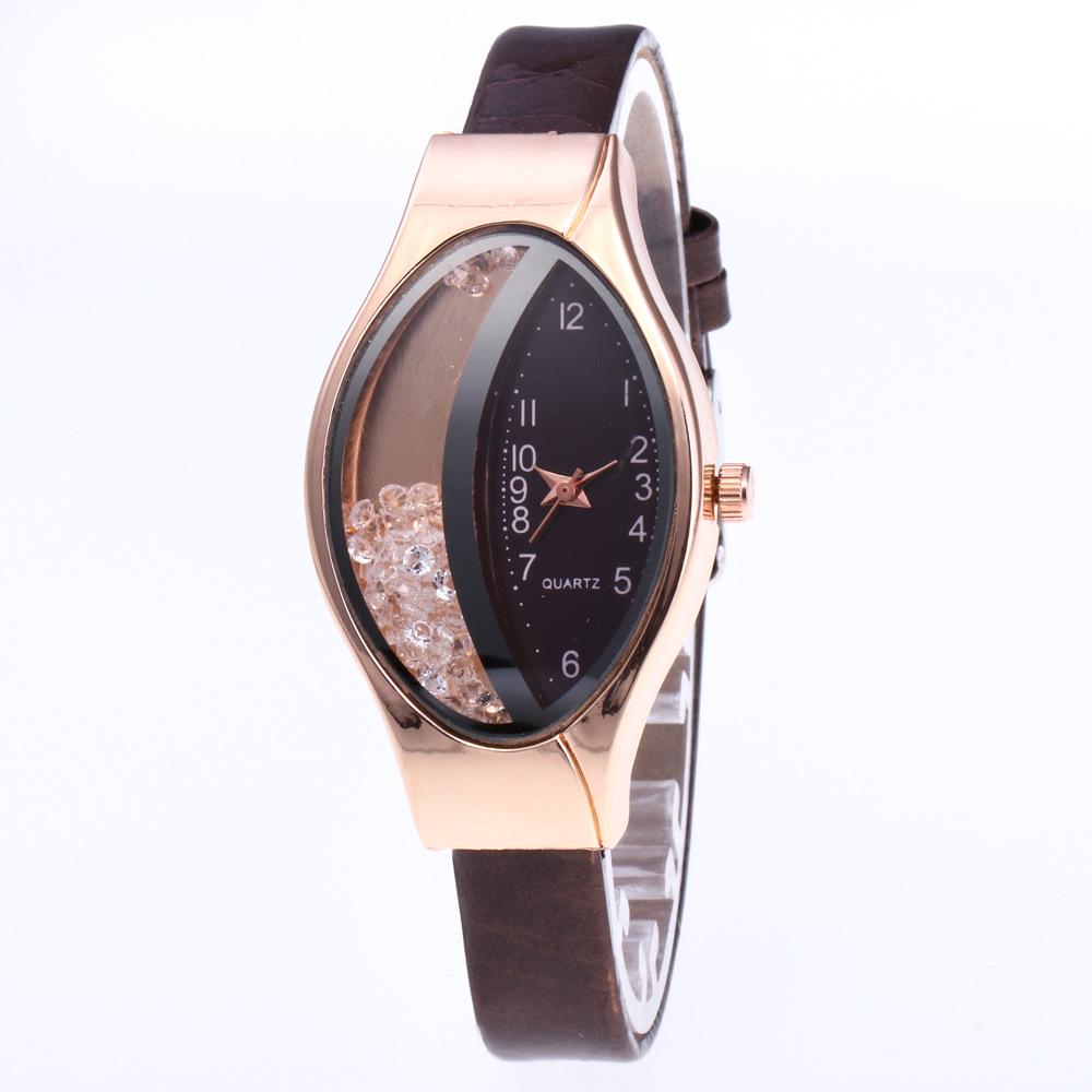 Elegante Quarz-Armbanduhr mit PU-Lederarmband & Legierungszifferblatt - Stoßfeste Armbanduhr, Analoganzeige, Elegante Casual/Dresswatch für den täglichen Gebrauch braun
