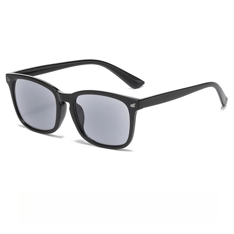 Neue Lesebrille mit großem Rahmen Unisex High-Definition Komfort Lesebrille mit Plus-Dioptrien 0 bis +4,0 +3 gray