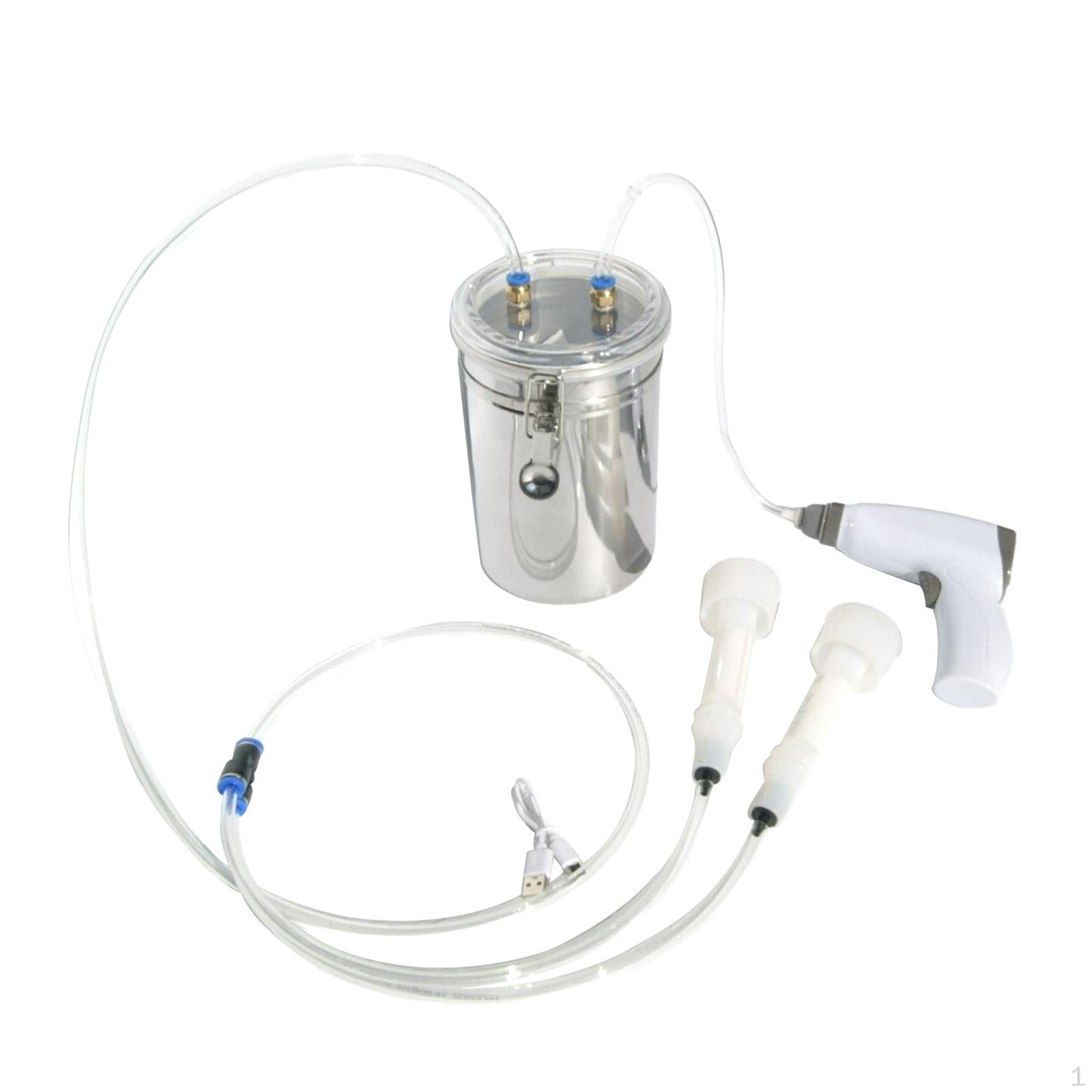 2L Wiederaufladbare Ziegen-/Schafmelkmaschine mit Vakuumpumpe, elektrischer Melker