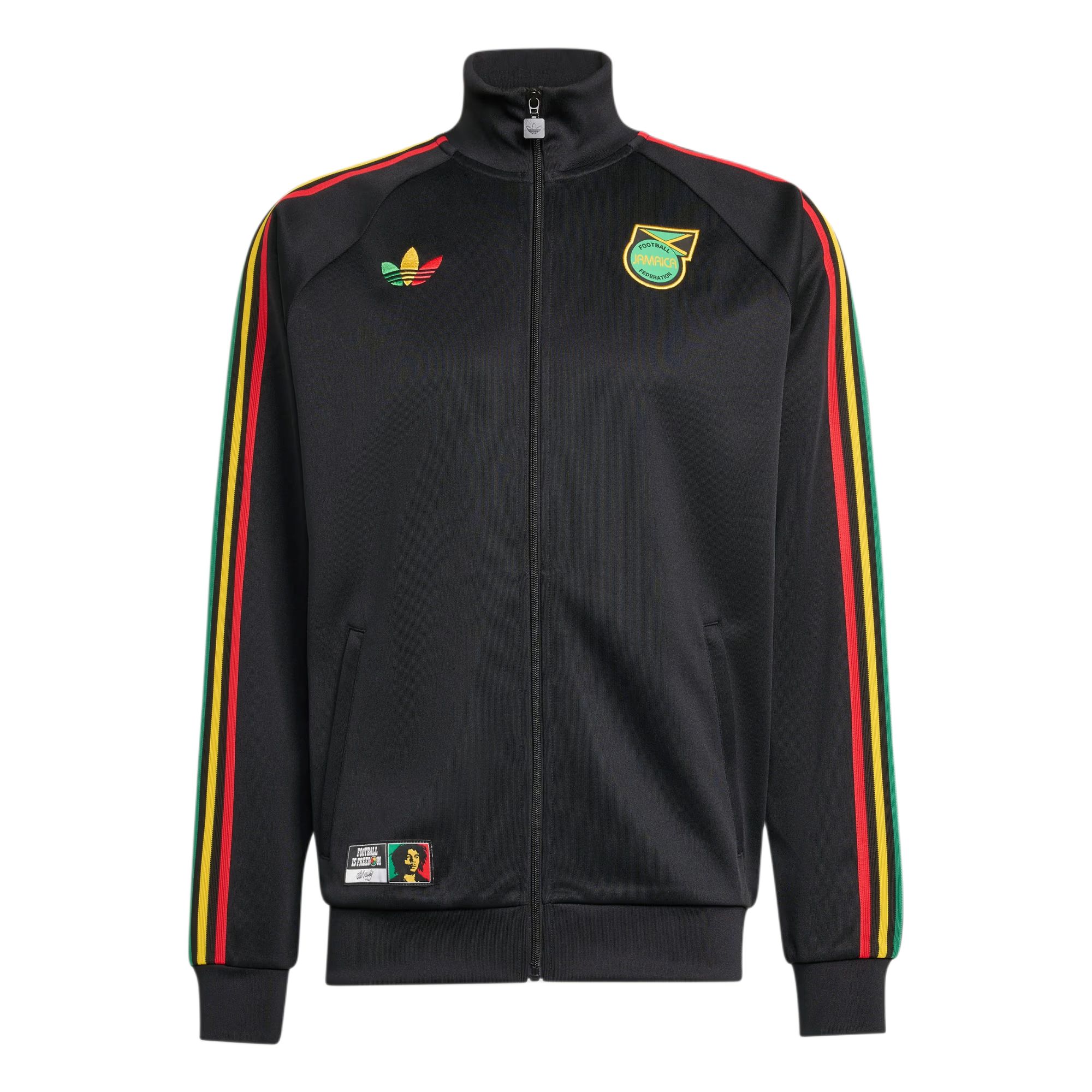 Adidas Originals X Bob Marley Jamaika Reißverschluss Hoher Kragen Sportjacke Herren Jacken JY5225 XL
