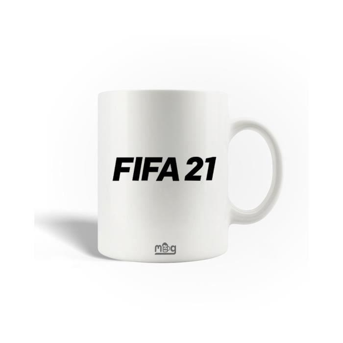 Mug en Céramique FIFA 21 Ultimate Team FUT 21 Jeu vidéo Logo Noir