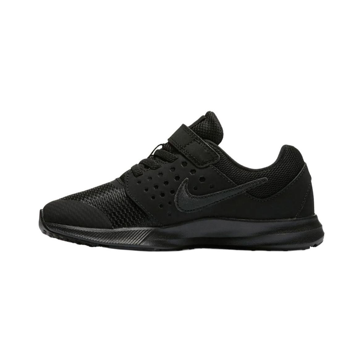 Nike Downshifter 7 Rutschfeste Langlebige Low-Top Kinder Laufschuhe Kinder Laufschuhe Schwarz 869970-004 29.5