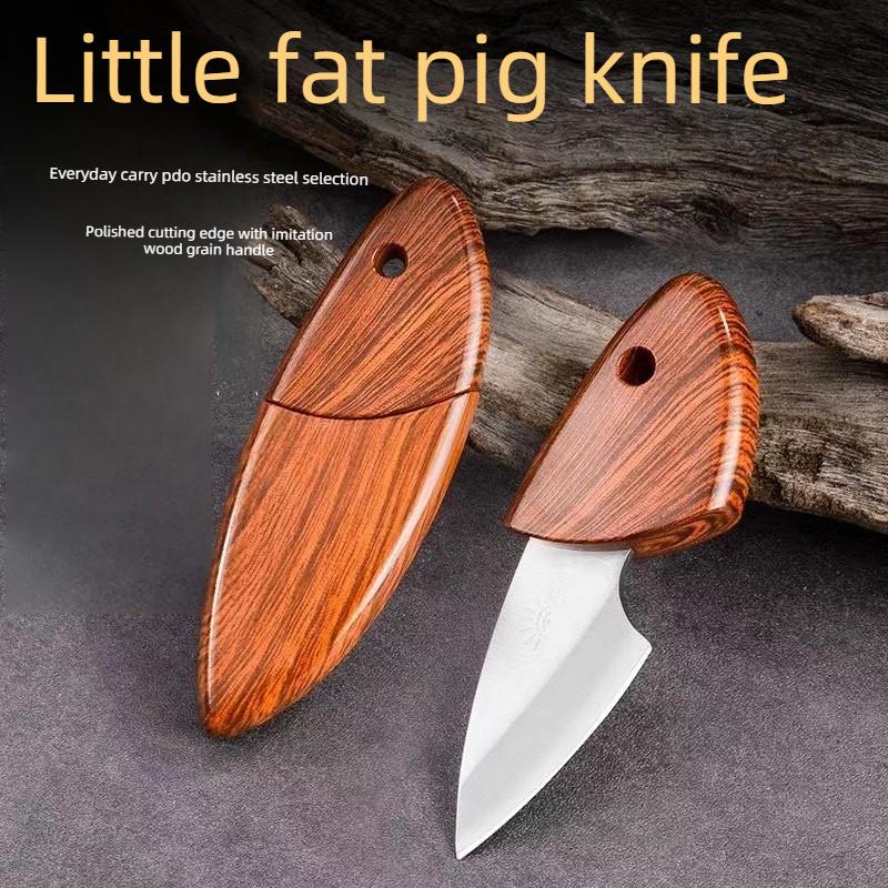 BBQ Utility Messer Schneiden Fisch Obst Steak Messer Kunststoff Griff Küchenmesser Hand Schmiede Boning Metzger Messer Chef Hackmesser Werkzeug Wooden Fish Knife