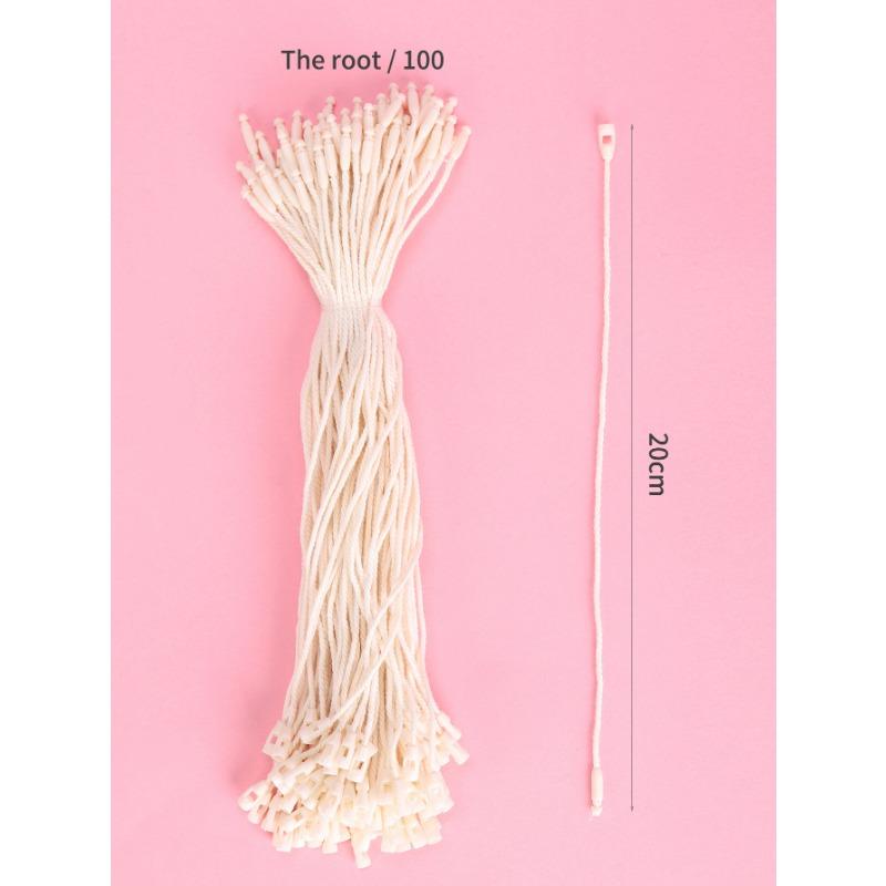 100 stücke 20 cm Neue Polyester Saiten für Weihnachten Anhänger Weihnachten Baum Weihnachten Ball Tag Werkzeug Weihnachten Drop Ornament Zubehör 20cm