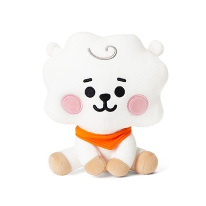 BTS BT21 Plüschpuppe Kpop Plüschtier Tier Sitzversion RJ-12CM