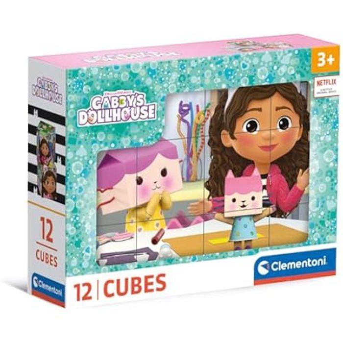 Puzzle - CLEMENTONI - Gabbys Puppenhaus - 12 Teile - Für Kinder 3-5 Jahre - Hergestellt in Italien