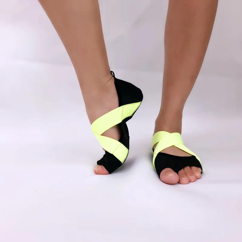 neue Damen Air Yoga Gurte Yoga Schuhe Kieselgel Yoga Socken Yoga Schuhe Training Tanzschuhe Size 38 M