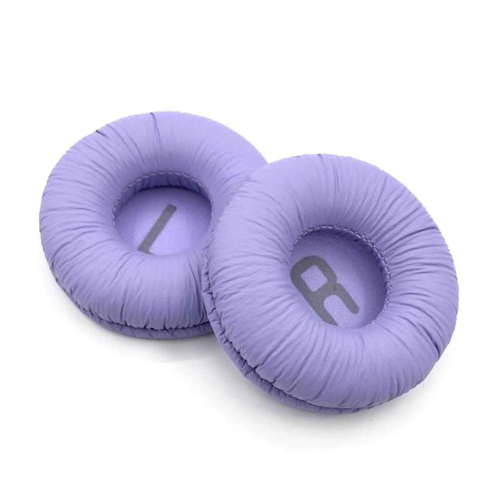 Komfortables Headset-Ohrpolster-Stirnband für JBL T520BT T510BT T500BT T450BT Kopfhörer-Zubehör Purple-Ear Pads