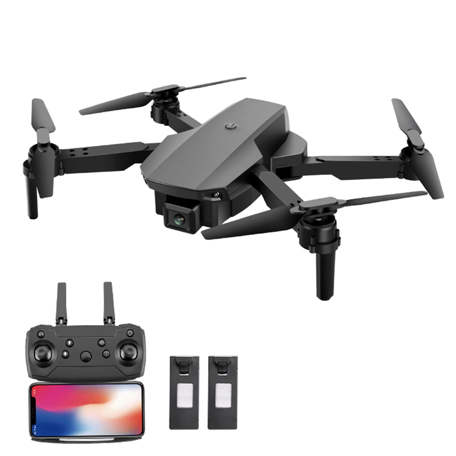 SG107 Faltbare Mini-Drohne mit Kamera 4K HD Indoor RC Quadcopter APP-Steuerung mit Headless-Modus 4K-box package-2 battery