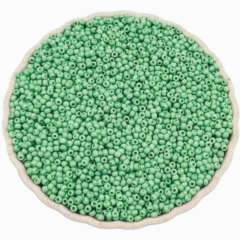 Home Party Supplies Zubehör Rocailles Perlen Zubehör Spacer Perlen Armband Halskette 1000 Stück/Lot 2mm für handgefertigte Charms Tschechisches Glas Mini DIY grün
