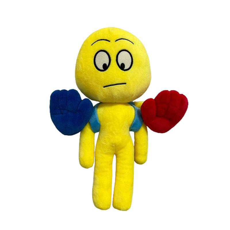 Poppy Playtime Doll Minions Player Gelbes Plüschtier Huggy Wuggy The Player Kindergeschenk 28cm gelb