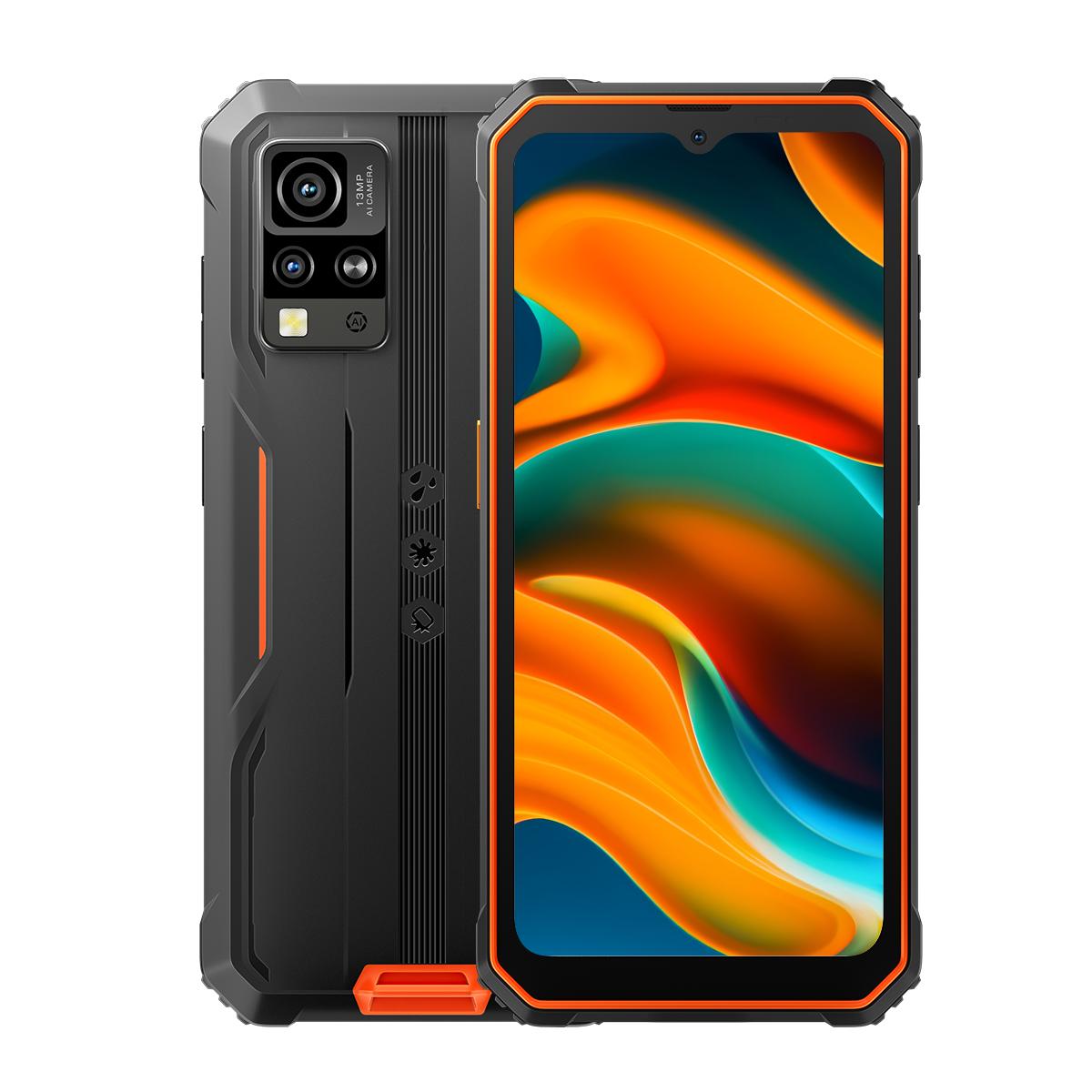 Generalüberholtes Blackview BV4800 Smartphone 2/4GB 32/64GB 5180mAh Andriod 13 Robustes Telefon 2GB+32GB orange