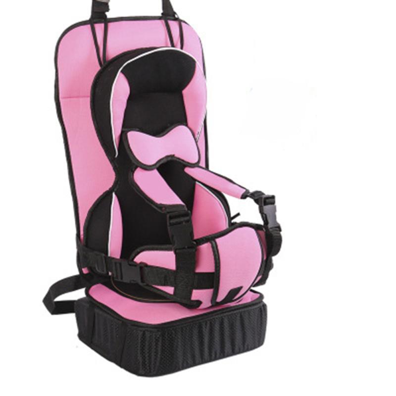 Kindersitz aus Baumwolle, Baby-Schutzsitz, Kindersitz für nicht motorisierte Fahrzeuge Pink raised small