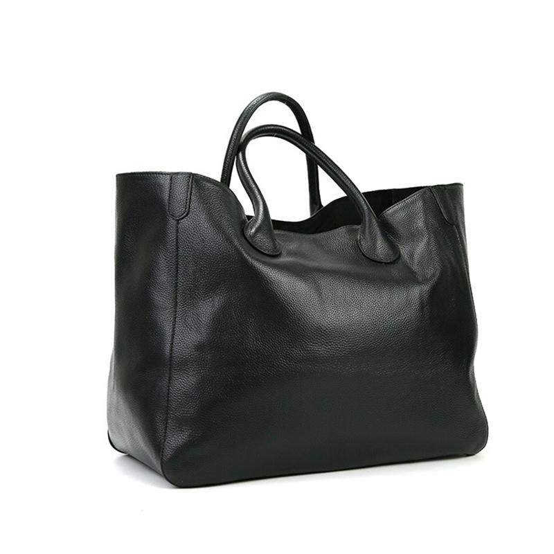 Designer-Handtaschen Hochwertige Damenhandtasche aus echtem Leder mit großer Kapazität Damen-Tragetasche Berühmte Markentaschen für Frauen 2025 Neue Luxus-Handtaschen schwarz